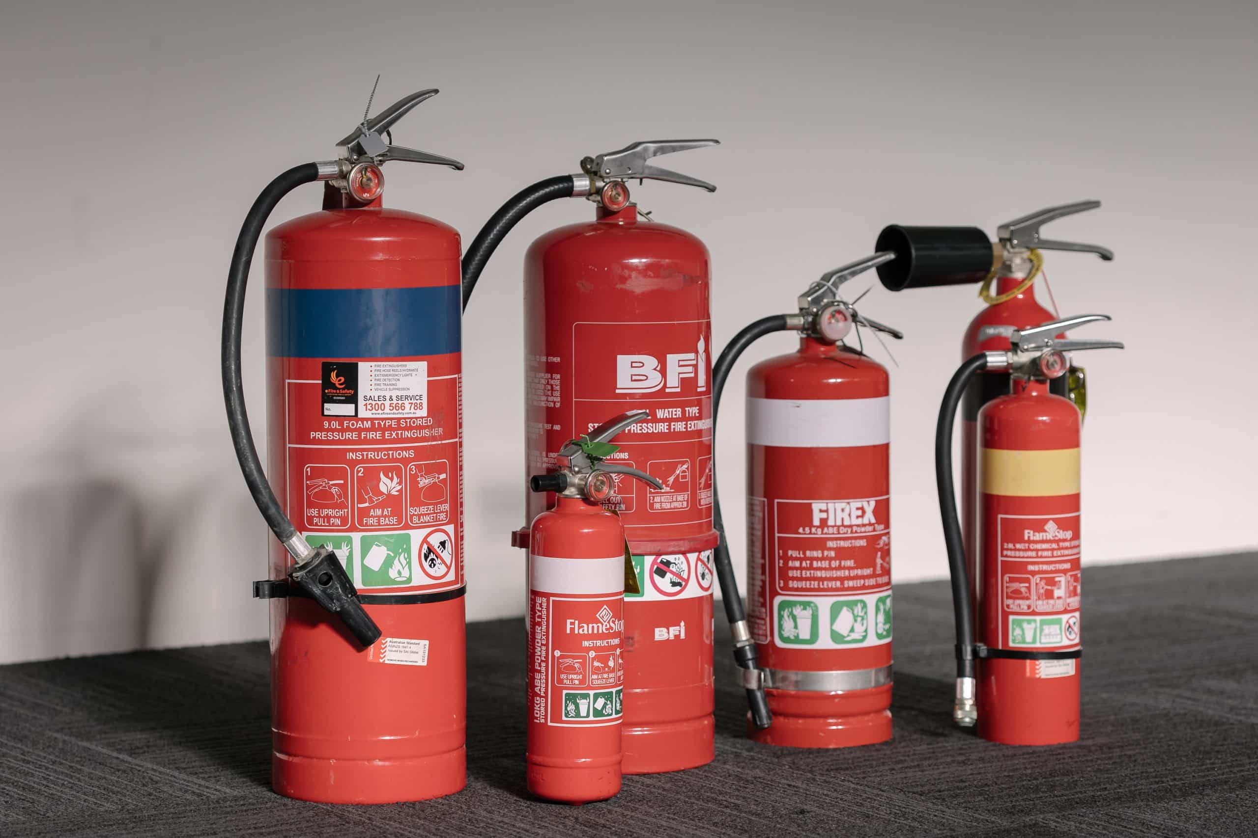 Fire Warden, Fire Extinguisher And First Attack Firefighting Training